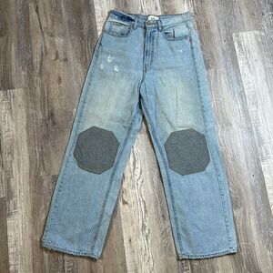 BDG Reworked Baggy Jeans | Grunge Patchwork Denim | Size 28 | 1527